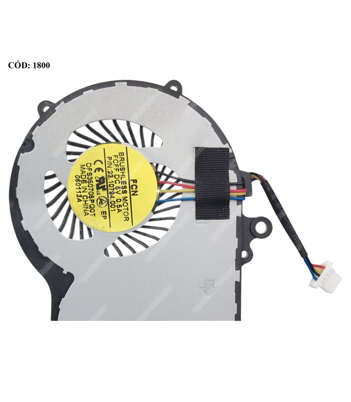 VENTI. ACER ASPIRE V5-122P V5122P V5-122P-0468  SERIES 60.4LK02.001 4PIN ORIG.