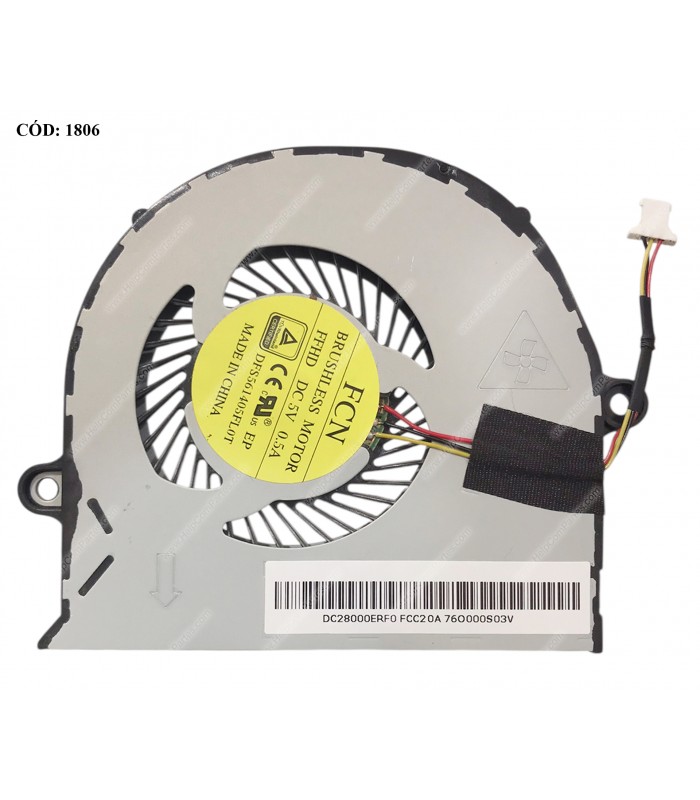 VENTI. ACER E5-571 E5-571G 571P 571PG 471 E5-471G 471P V3-572G SERIES 23.ML9N2.001 3PIN ORIG.