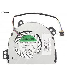 VENTI. HP PAV DM1-3000 DM1-3100 DM1-3200 DM1Z-3000 SERIES  636453-001 4PIN ORIG.