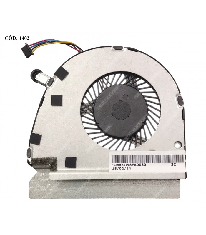VENTI. DELL VOSTRO 5460 V5460 V5470 5470 14Z-3526 INSPIRON 14-5439 (R/L) 0HGT7X 0PPD50 4PIN ORIG.