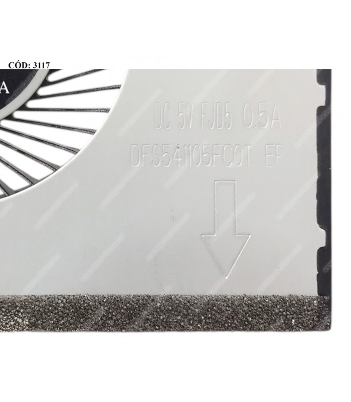 VENTI. LENOVO IDEAPAD 320-15AST-80XV 320-15IKB 320-15ABR 320-15AST 320-15IAP SERIES 5F10N82225 4PIN ORIG.