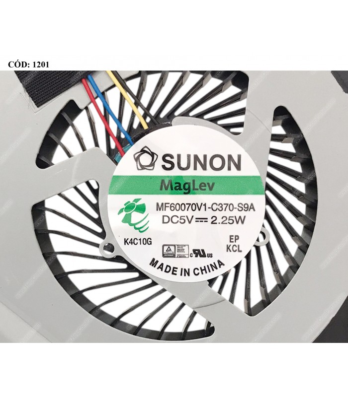 VENTI. ASUS X554 X555 X555LA X555L X555UA X555UB X555SJ SERIES 13NB0621T05021 4PIN ORIG.
