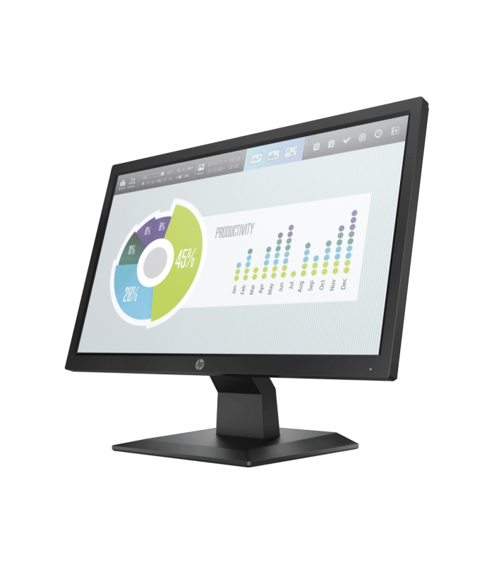 MONITOR HP P204 19.5" LED HD+ 1600X900 A 60Hz/250N/HDMI/DP/VGA//BK/5RD65A8ABA 1Y