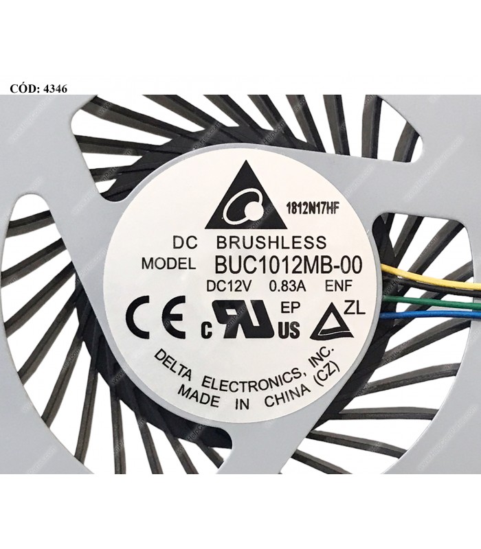VENTI. LENOVO AIO IC 3-22IMB05 3-24IMB05 3-27IMB05 A340-22ICB A340-22ICK A340-24ICB A340-24ICK SERIES 01MN927 4PIN ORIG. (SN)