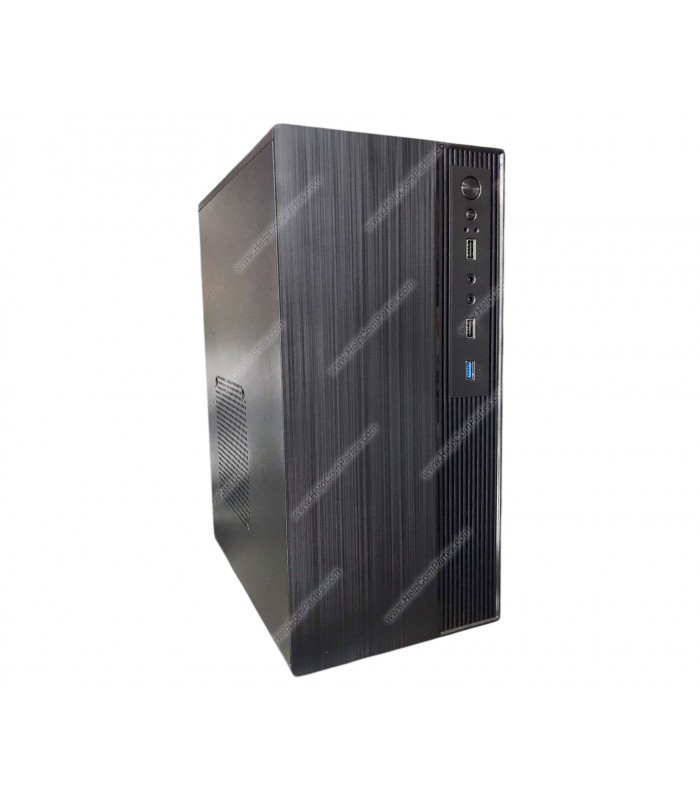CASE SPEEDMIND SMCSM10 MICRO ATX/ITX / 600W / 1XUSB 3.0/ 2XUSB 2.0 /3.5"X1/2.5"X2 /PC  NEGRO
