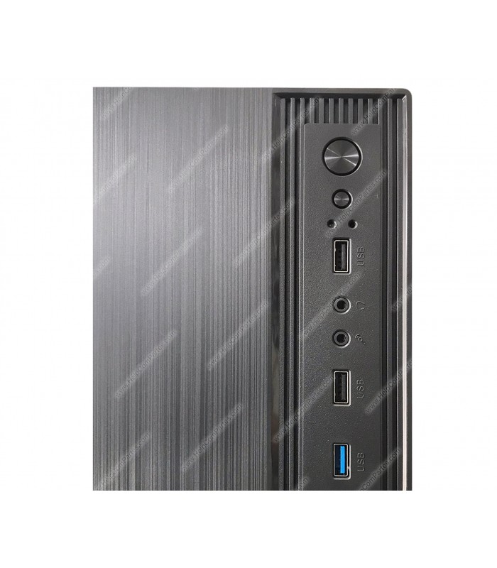 CASE SPEEDMIND SMCSM10 MICRO ATX/ITX / 600W / 1XUSB 3.0/ 2XUSB 2.0 /3.5"X1/2.5"X2 /PC  NEGRO