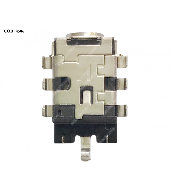 CONECTOR DC IN ASUS A540L A540U A540UP A540Y X540Y X540YA X541 E502S E502SA SERIES 4.0*1.35MM 9PIN 12033-00032000 ORIG.