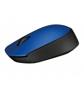 MOUSE LOGITECH INALÁMBRICO M170 AZUL/NEGRO /12M BATT/10m / 910-004800