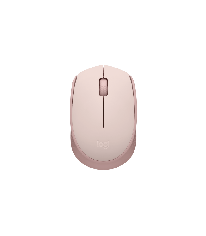 MOUSE LOGITECH M170 INALÁMBRICO ROSA /OPTICO/ USB-A /3BOTONES/1000DPI/12M BATT/10m/2D RUEDA/1XAAA/ 910-006862