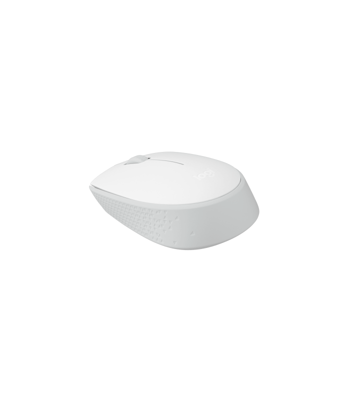 MOUSE LOGITECH M170 INALÁMBRICO BLANCO CRUDO/ OPTICO/ USB-A /3BOTONES/1000DPI/12M BATT/10m/2D RUEDA/1XAAA/ 910-006864