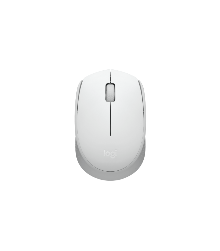 MOUSE LOGITECH M170 INALÁMBRICO BLANCO CRUDO/ OPTICO/ USB-A /3BOTONES/1000DPI/12M BATT/10m/2D RUEDA/1XAAA/ 910-006864
