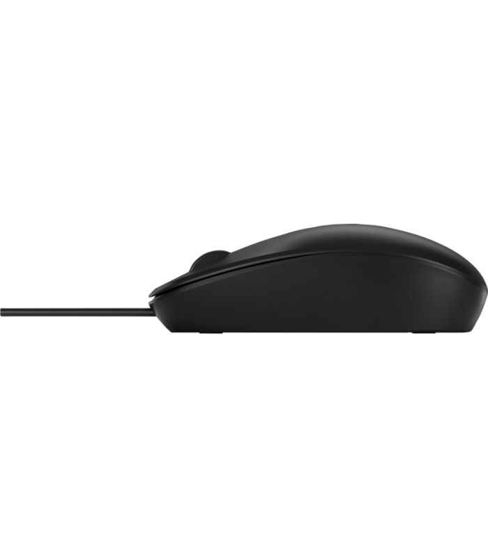 MOUSE HP 125 ALAMBRICO/ BK /OPTICO/USB-A/ 3BOTONES/1200DPI/ PC /1.8M/ 265A9UT ORIG....