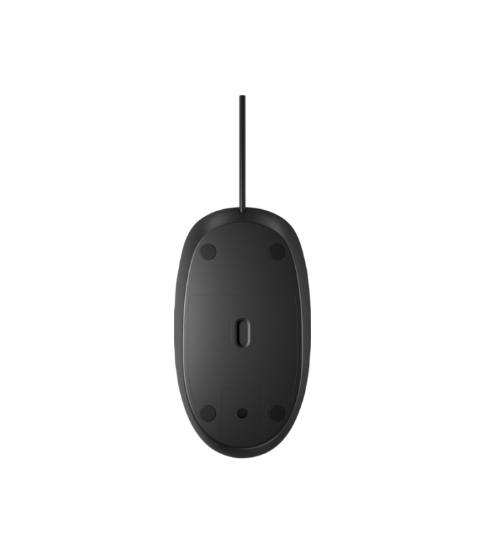 MOUSE HP 125 ALAMBRICO/ BK /OPTICO/USB-A/ 3BOTONES/1200DPI/ PC /1.8M/ 265A9UT ORIG....