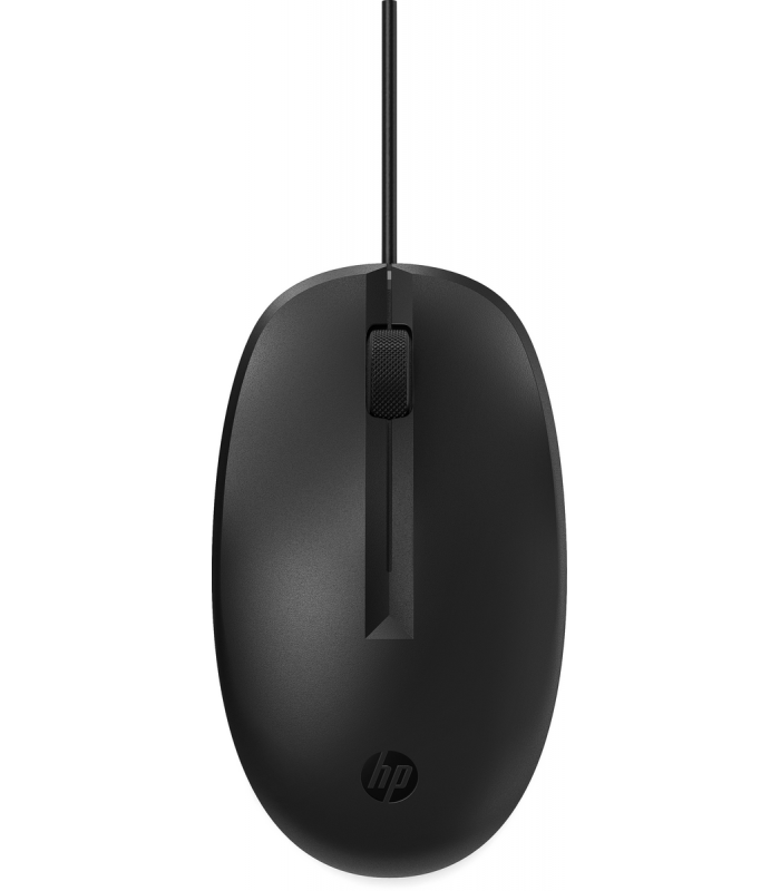 MOUSE HP 125 ALAMBRICO/ BK /OPTICO/USB-A/ 3BOTONES/1200DPI/ PC /1.8M/ 265A9UT ORIG....