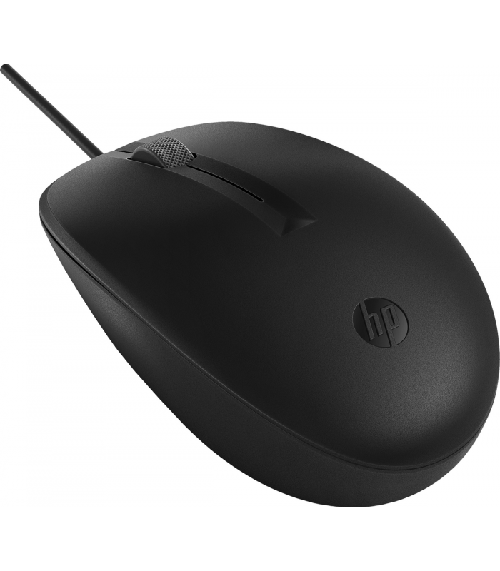MOUSE HP 125 ALAMBRICO/ BK /OPTICO/USB-A/ 3BOTONES/1200DPI/ PC /1.8M/ 265A9UT ORIG....