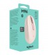 MOUSE LOGITECH M196 INALÁMBRICO /BLANCO CRUDO/BLUETOOTH/OPTICO/3BOTONES/1000DPI/12M BATT/10m /2D RUEDA/1XAA/ 910-007457