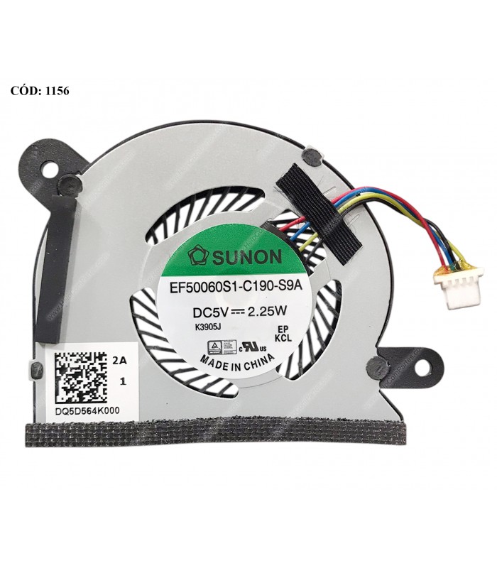 VENTI. ASUS VIVOBOOK X200M X200MA X200CA X200A F200C/F200CA F200L F200LA F200M SERIES 13NB04U1P01011 4PIN ORIG.