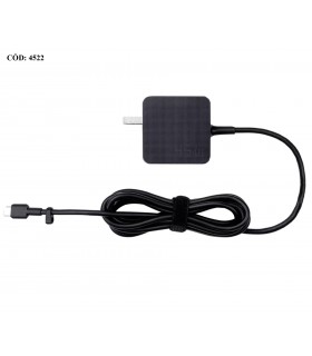CARGADOR ASUS USB-C 45.0W 20.0V---2.25A /15.0V---3.0A /9.0V---3.0A /5.0V---3.0A 15.0W /100-240V~ US 50-60Hz 2PRONG AD2121320 (SN