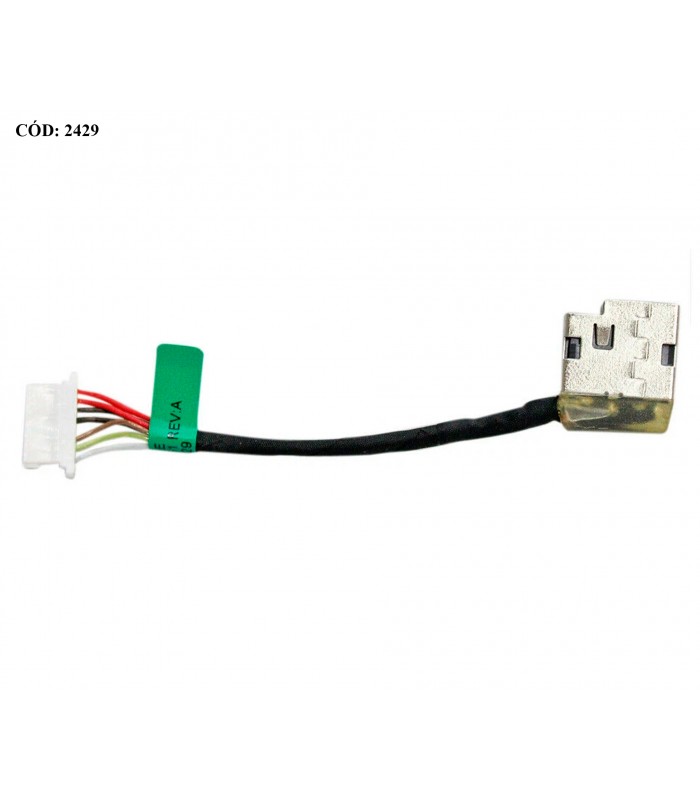 DC JACK POWER HP PAV 14-CM 15-BC 17-AB / 240 245 246 G7 G8 / SPECTRE X360 13T-4000 15-AP000 SERIES +CABLE L23188-001 ORIG.