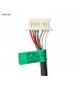 DC JACK POWER HP PAV 14-CM 15-BC 17-AB / 240 245 246 G7 G8 / SPECTRE X360 13T-4000 15-AP000 SERIES +CABLE L23188-001 ORIG.
