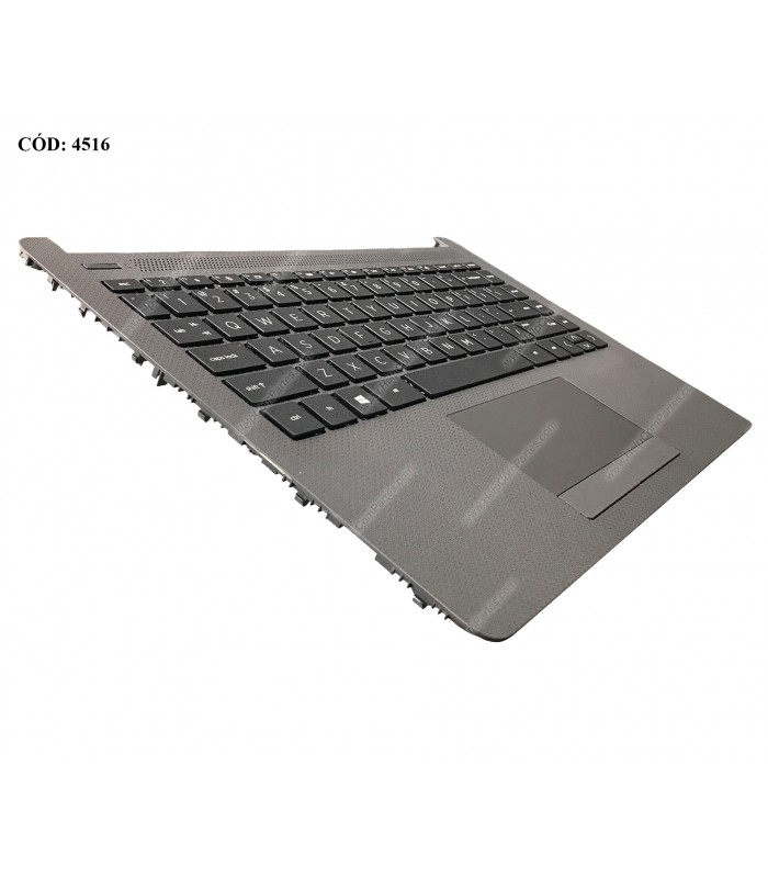 HP ASSY W/KB W/PLMRST W/TP/ 14-DK 14-CF 14S-DK 14S-CF / 240 245 G8 / 240 245 G9 / 340 348 G5 SERIES BK L57400-001 US ORIG.