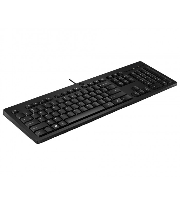 TECLADO HP 125-BK USB-A ALAMBRICO / NEGRO / PC US / M27527-001 / ORIG.