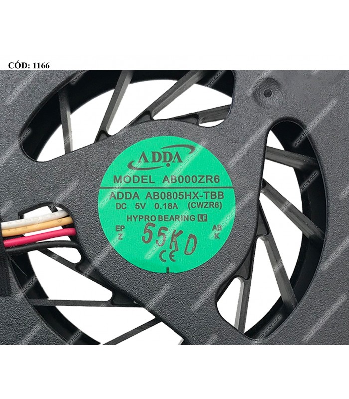 VENTI. ACER EXTENSA 5235 5635 5635G 5635Z 5635ZG SERIES AB000ZR6 4PIN ORIG.