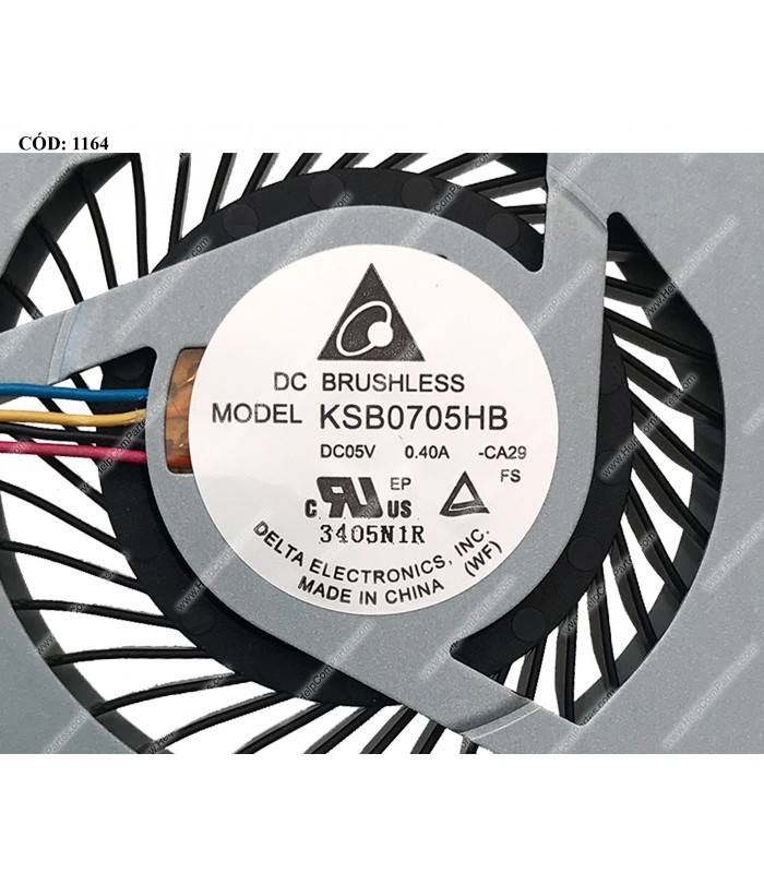 VENTI. ASUS X401 X401A X401A-BC X401A-BH X401A-HC SERIES 3GN3O10P050-1 4PIN ORIG.