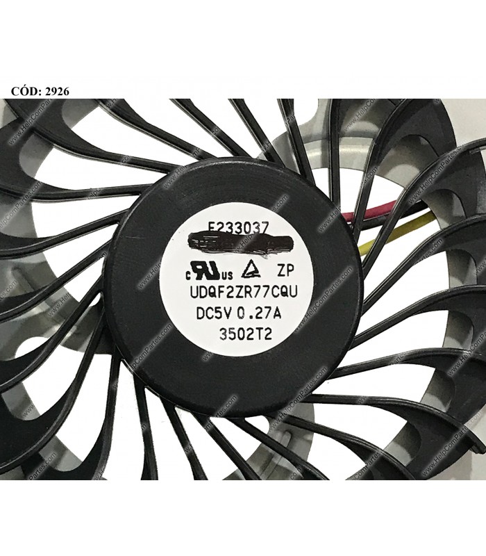 VENTI. SONY VAIO FIT14A FIT15A SVF14A SVF14ACXB SVF15A SVF15A19 SERIES UDQF2ZR77CQU 3PIN  ORIG.