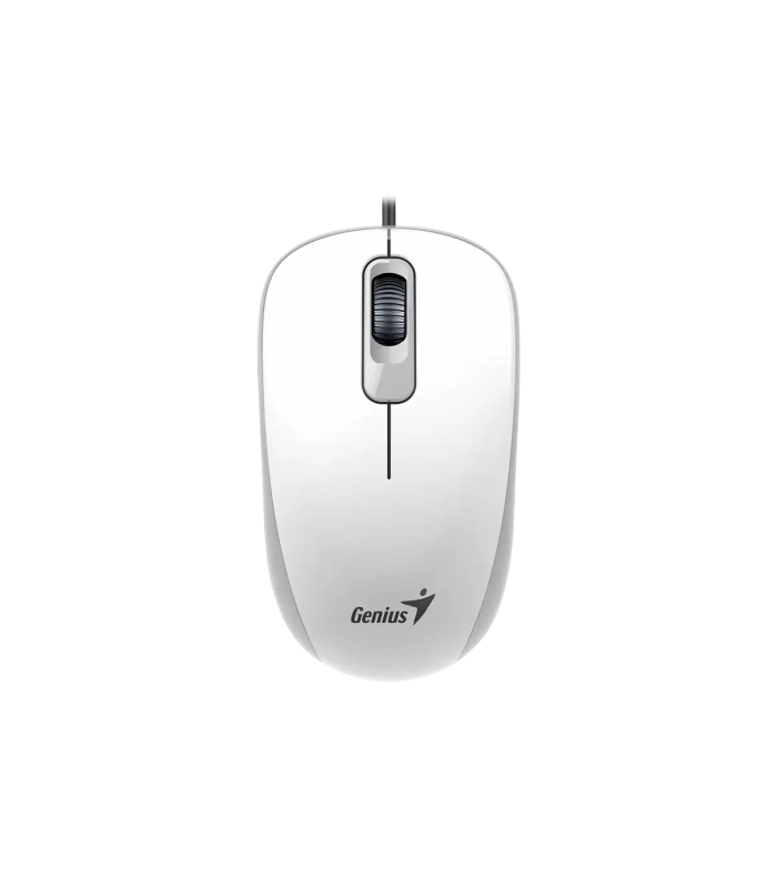MOUSE GENIUS DX-110 G5 USB-A ALAMBRICO/BLANCO ELEGANTE/OPTICO/3BOTONES/1200DPI/ 1.5M PC