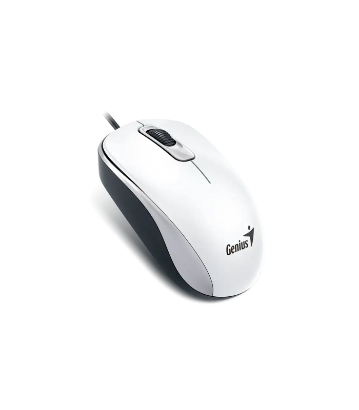 MOUSE GENIUS DX-110 G5 USB-A ALAMBRICO/BLANCO ELEGANTE/OPTICO/3BOTONES/1200DPI/ 1.5M PC