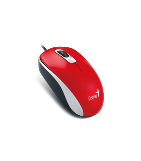 MOUSE GENIUS DX-110 G5 USB-A ALAMBRICO/ROJO PASION/OPTICO/3BOTONES/1200DPI/ 1.5M PC