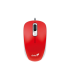 MOUSE GENIUS DX-110 G5 USB-A ALAMBRICO/ROJO PASION/OPTICO/3BOTONES/1200DPI/ 1.5M PC