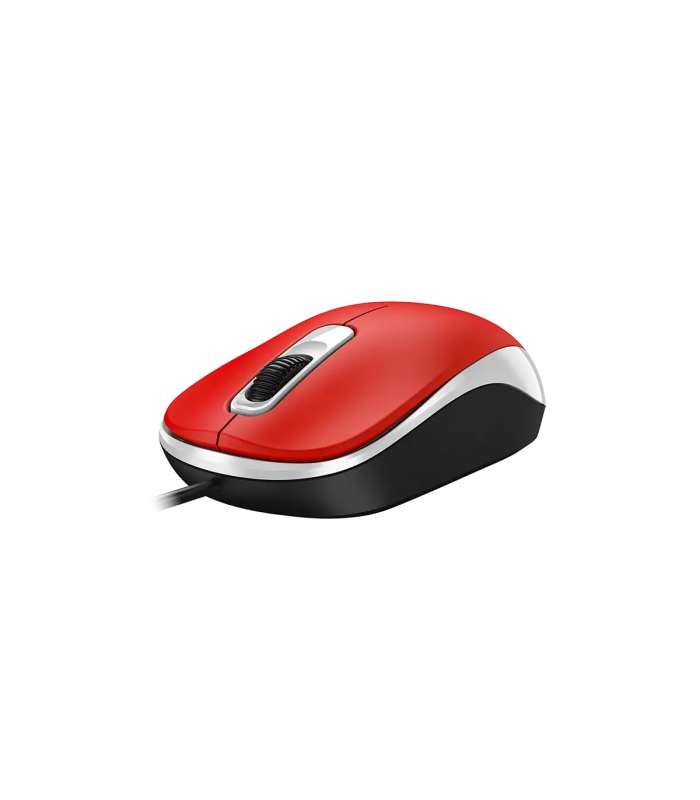 MOUSE GENIUS DX-110 G5 USB-A ALAMBRICO/ROJO PASION/OPTICO/3BOTONES/1200DPI/ 1.5M PC