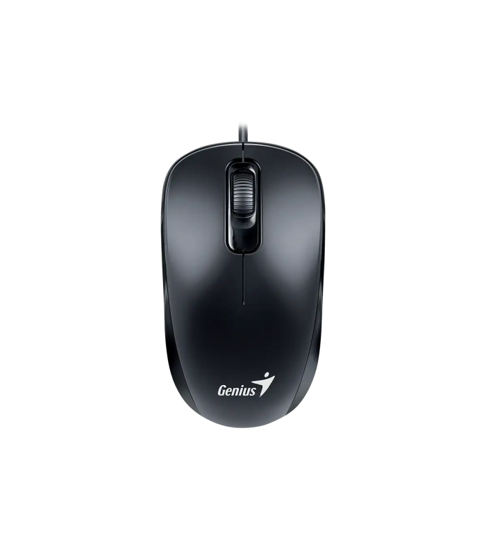 MOUSE GENIUS DX-110 G5 USB-A ALAMBRICO/NEGRO CALMA/OPTICO/3BOTONES/1200DPI/ 1.5M PC