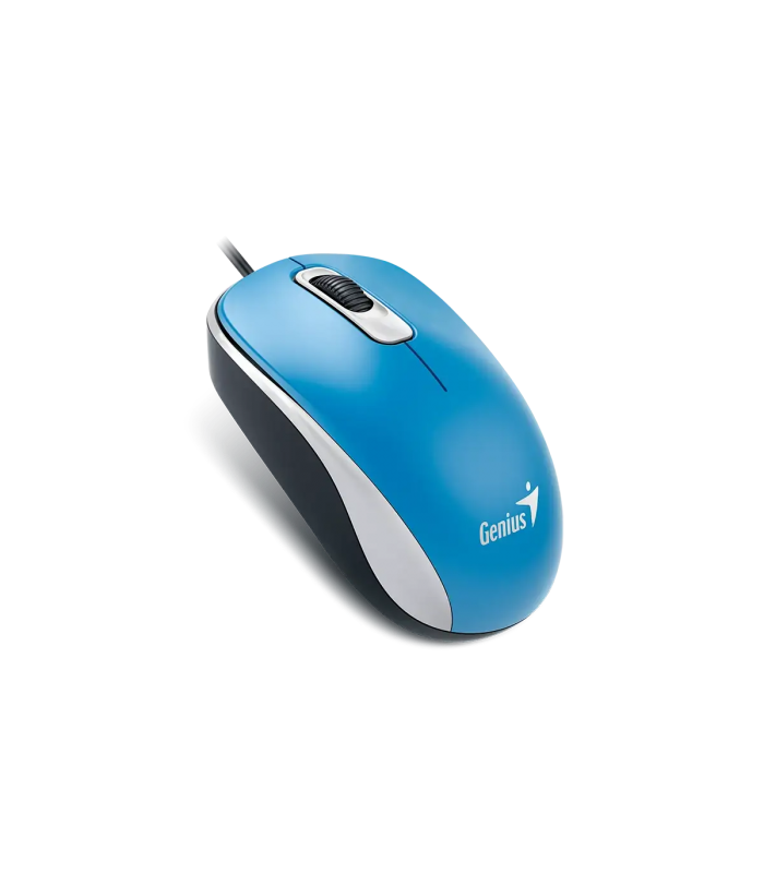 MOUSE GENIUS DX-110 G5 USB-A ALAMBRICO/AZUL OCEANO/OPTICO/3BOTONES/1200DPI/ 1.5M PC
