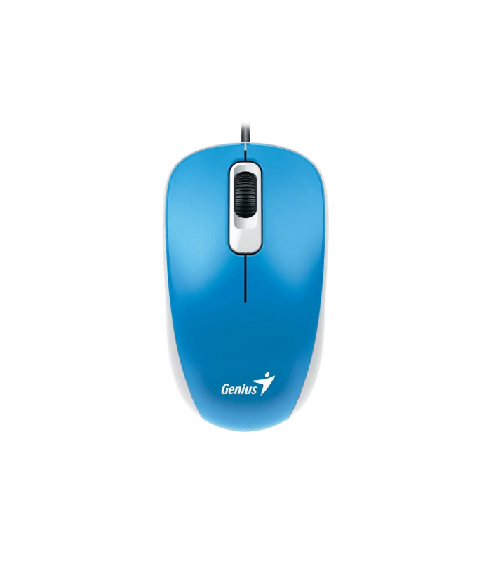 MOUSE GENIUS DX-110 G5 USB-A ALAMBRICO/AZUL OCEANO/OPTICO/3BOTONES/1200DPI/ 1.5M PC