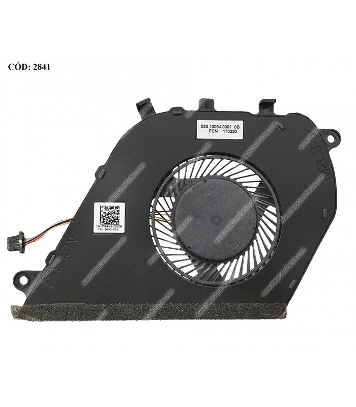 VENTI. DELL INSPIRON 15-7000 15-7570 15-7573 SERIES 0Y64H5  4PIN ORIG.