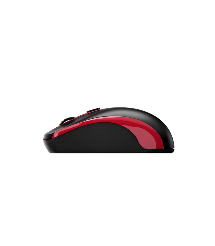 MOUSE GENIUS ECO-8150 INALÁMBRICO RED /RF 2.4GHz/OPTICO/USB-A/4BOTONES AI/1200DPI/10m/BATT USB-C