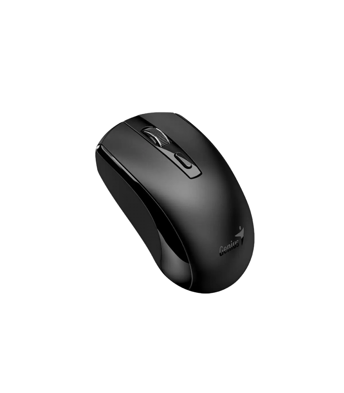 MOUSE GENIUS ECO-8150 INALÁMBRICO BLK /RF 2.4GHz/OPTICO/USB-A/4BOTONES AI/1200DPI/10m/BATT USB-C