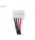 DC JACK POWER DELL LATITUDE 5547 E5430 E5440 E5530 SERIES +CABLE 0GCX6J GCX6J DC301000Q00 ORIG.