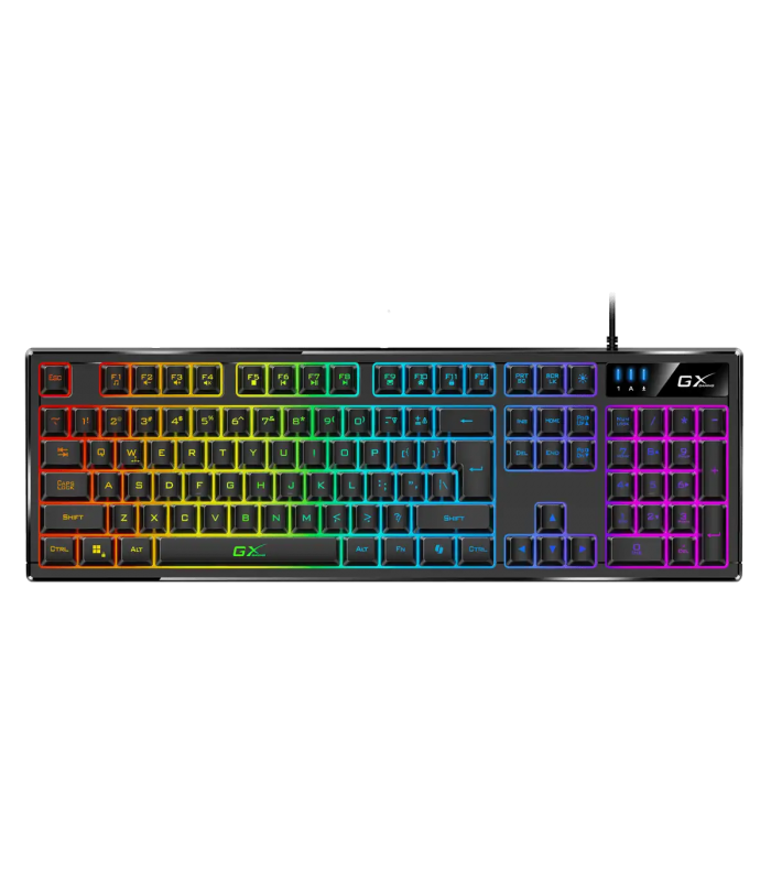 TECLADO GENIUS SCORPION K7 USB-A ALAMBRICO/ NEGRO/ RGB 7C/ GAMING/AI COP/FN 12/S-MECAN/ANTIGHOST/MEM.16KB/SRD/ 1.8M/SP