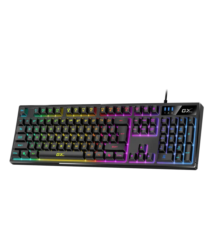 TECLADO GENIUS SCORPION K7 USB-A ALAMBRICO/ NEGRO/ RGB 7C/ GAMING/AI COP/FN 12/S-MECAN/ANTIGHOST/MEM.16KB/SRD/ 1.8M/SP