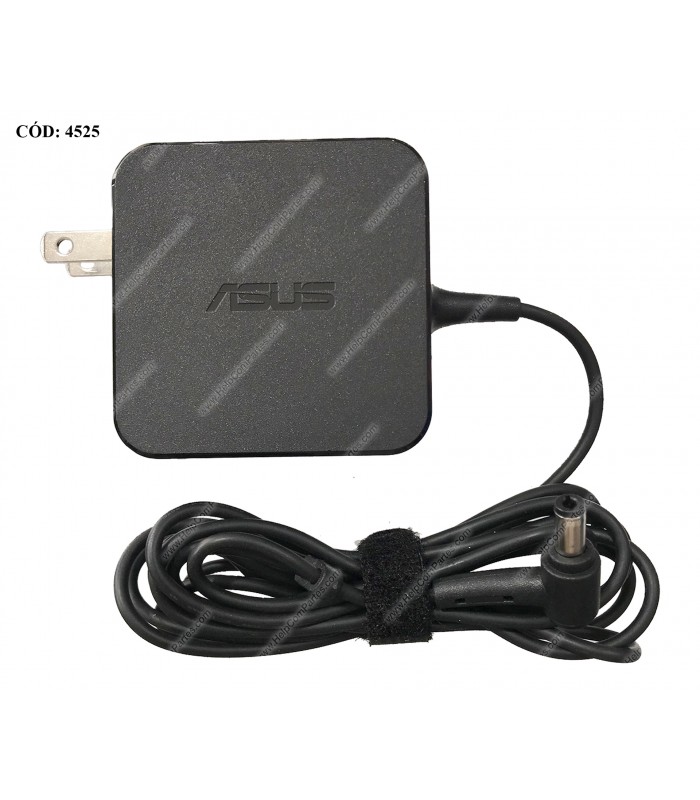 CARGADOR ASUS 19V---2.37A 45W PIN 5.5*2.5MM 100-240V~ US 50-60Hz 2PRONG TIPO A 0A001-00231200 ORIG. (DS)