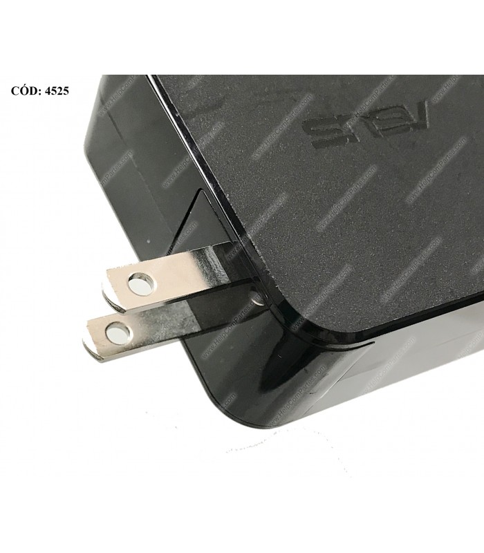 CARGADOR ASUS 19V---2.37A 45W PIN 5.5*2.5MM 100-240V~ US 50-60Hz 2PRONG TIPO A 0A001-00231200 ORIG. (DS)