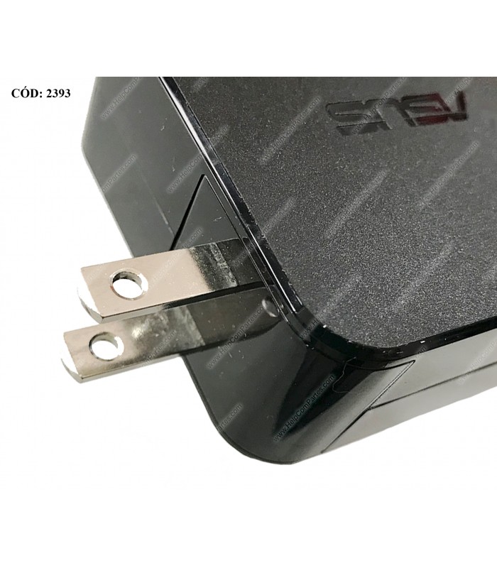 CARGADOR ASUS 19V---2.37A 45W PIN 4.0*1.35MM 100-240V~ US 50-60Hz 2PRONG TIPO A ORIG. (SN)
