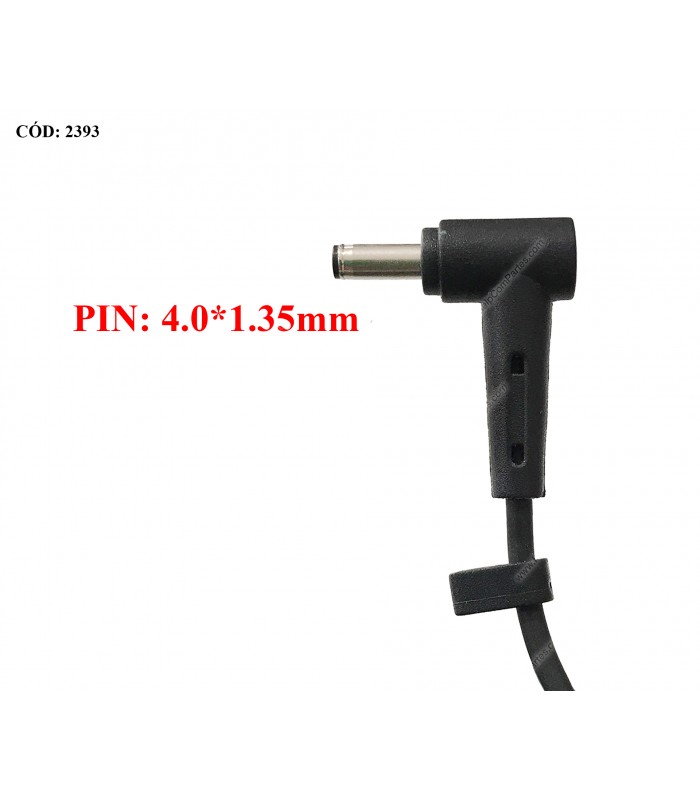 CARGADOR ASUS 19V---2.37A 45W PIN 4.0*1.35MM 100-240V~ US 50-60Hz 2PRONG TIPO A ORIG. (SN)