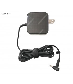 CARGADOR ASUS 19V---2.37A 45W PIN 4.0*1.35MM 100-240V~ US 50-60Hz 2PRONG TIPO A 0A001-01101700 ORIG.
