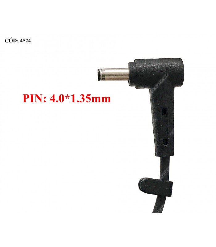CARGADOR ASUS 19V---2.37A 45W PIN 4.0*1.35MM 100-240V~ US 50-60Hz 2PRONG TIPO A 0A001-01101700 ORIG.