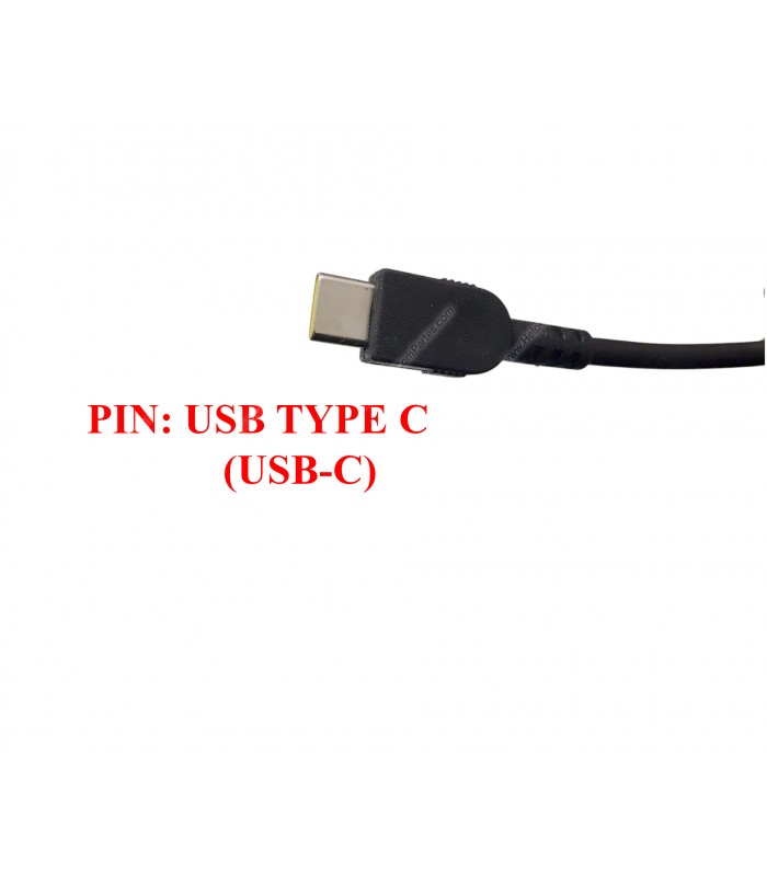 CARGADOR LENOVO USB-C 65.0W 20.0V---3.25A /15V---3A /9V---3A /5.0V---3.0A 15.0W 100V-240V~ 50-60Hz US 3PRONG 02DL155 ORIG.